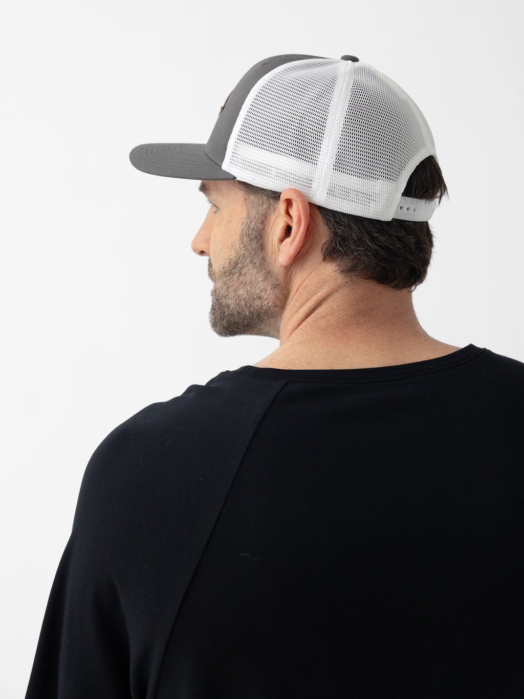 Diamond Mesh Trucker Hat by Cozy Earth at Shirley Shoppe