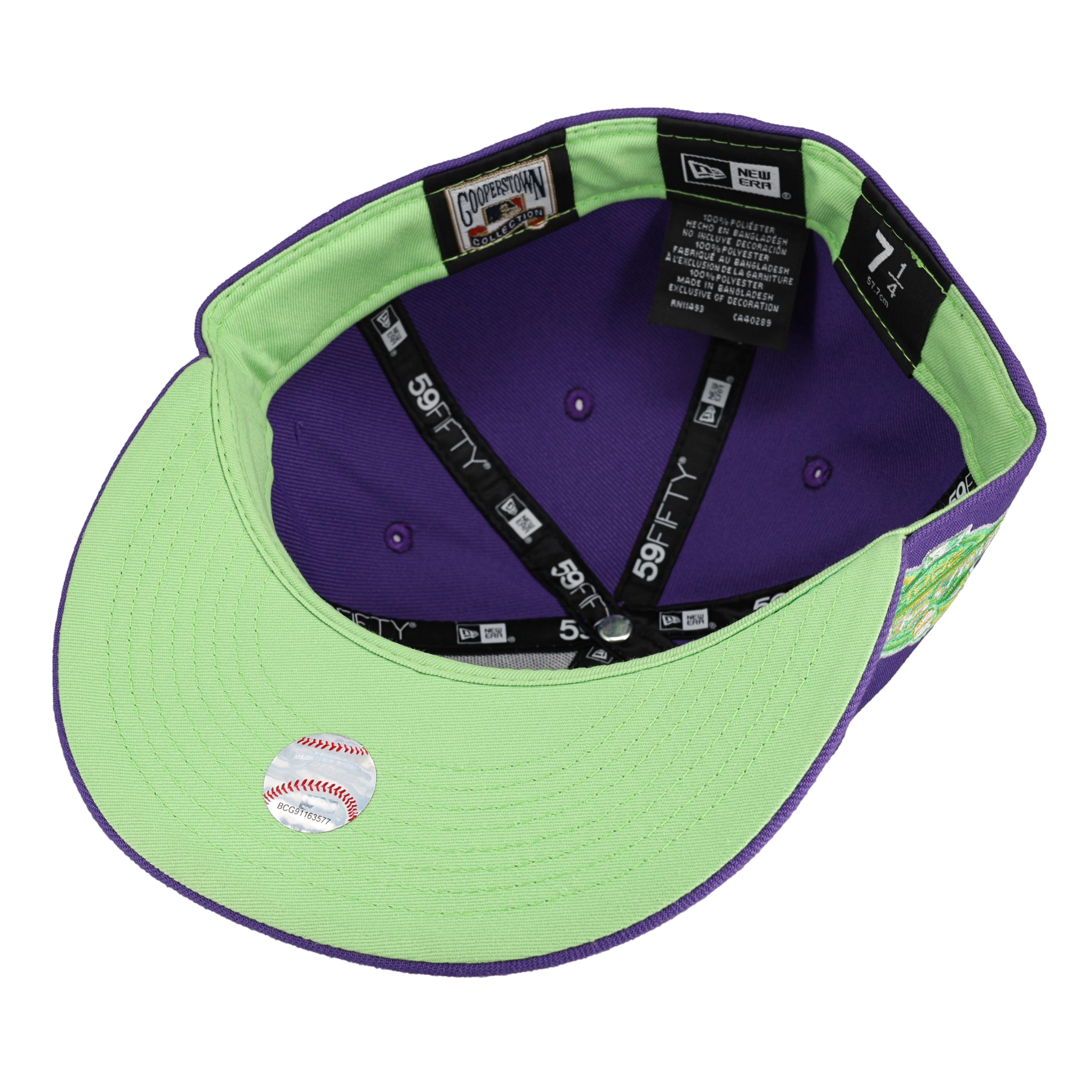 Arizona Diamondbacks Citrus Pop 2001 World Series Patch Fitted Hat