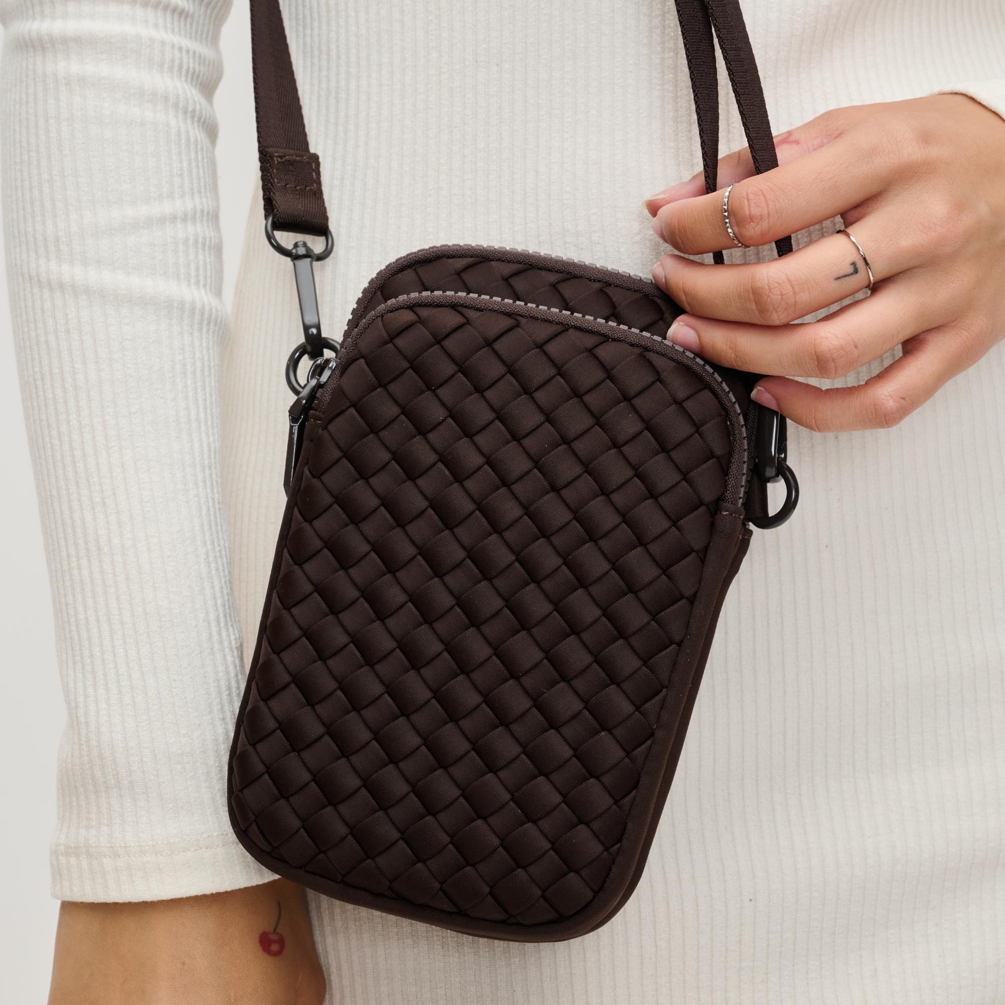 Divide & Conquer - Woven Neoprene Crossbody by Sol and Selene at Shirley Shoppe