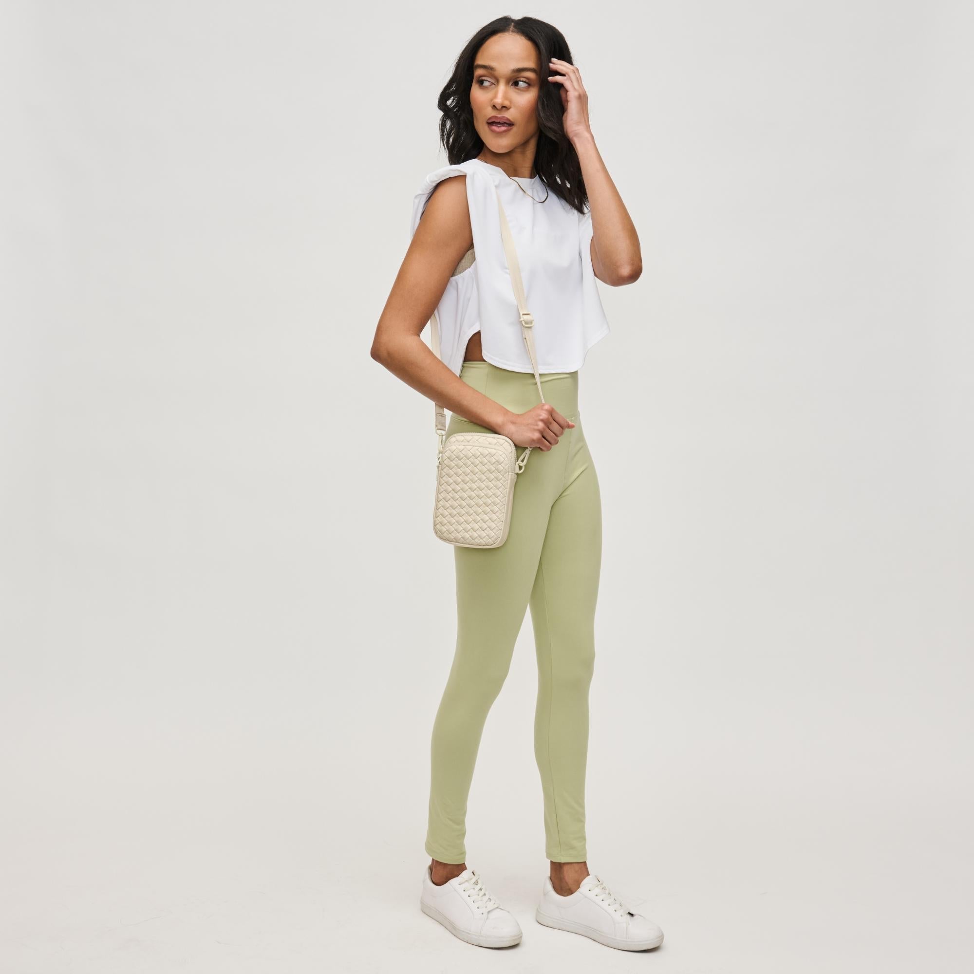 Divide & Conquer - Woven Neoprene Crossbody by Sol and Selene at Shirley Shoppe