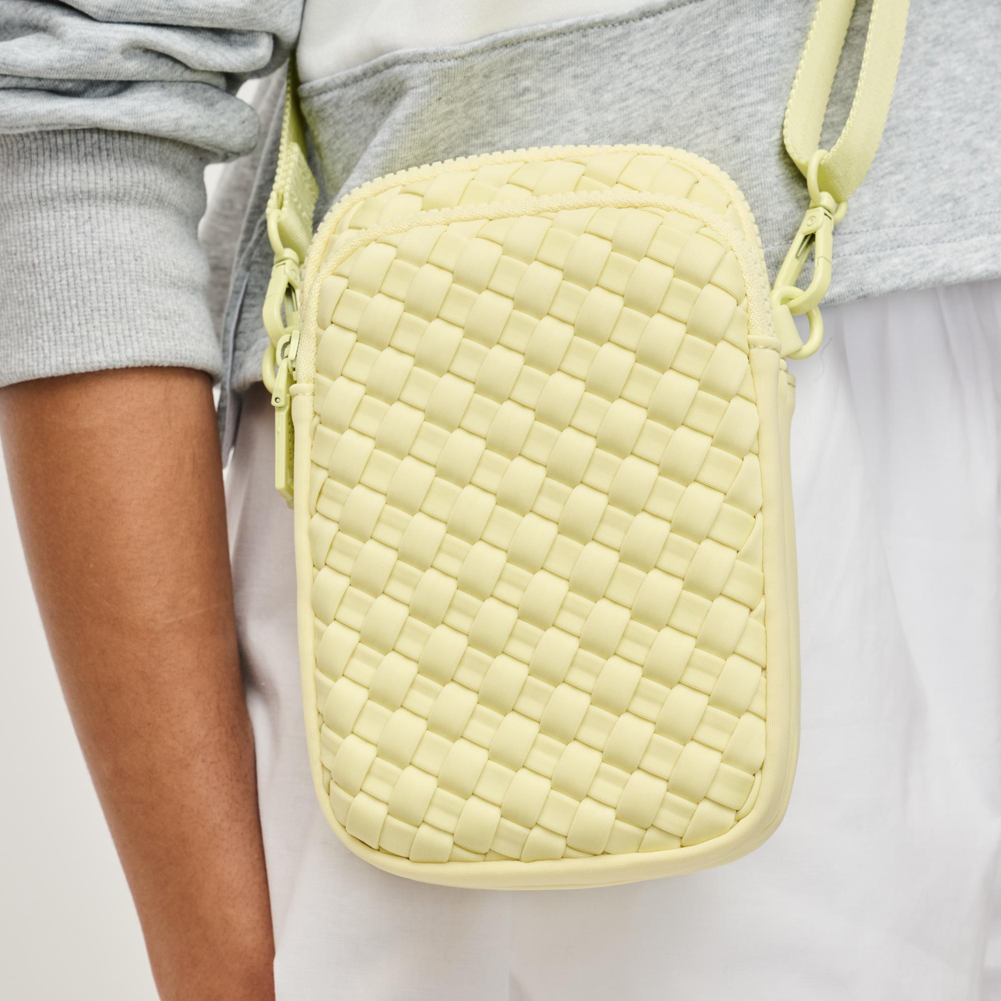 Divide & Conquer - Woven Neoprene Crossbody by Sol and Selene at Shirley Shoppe