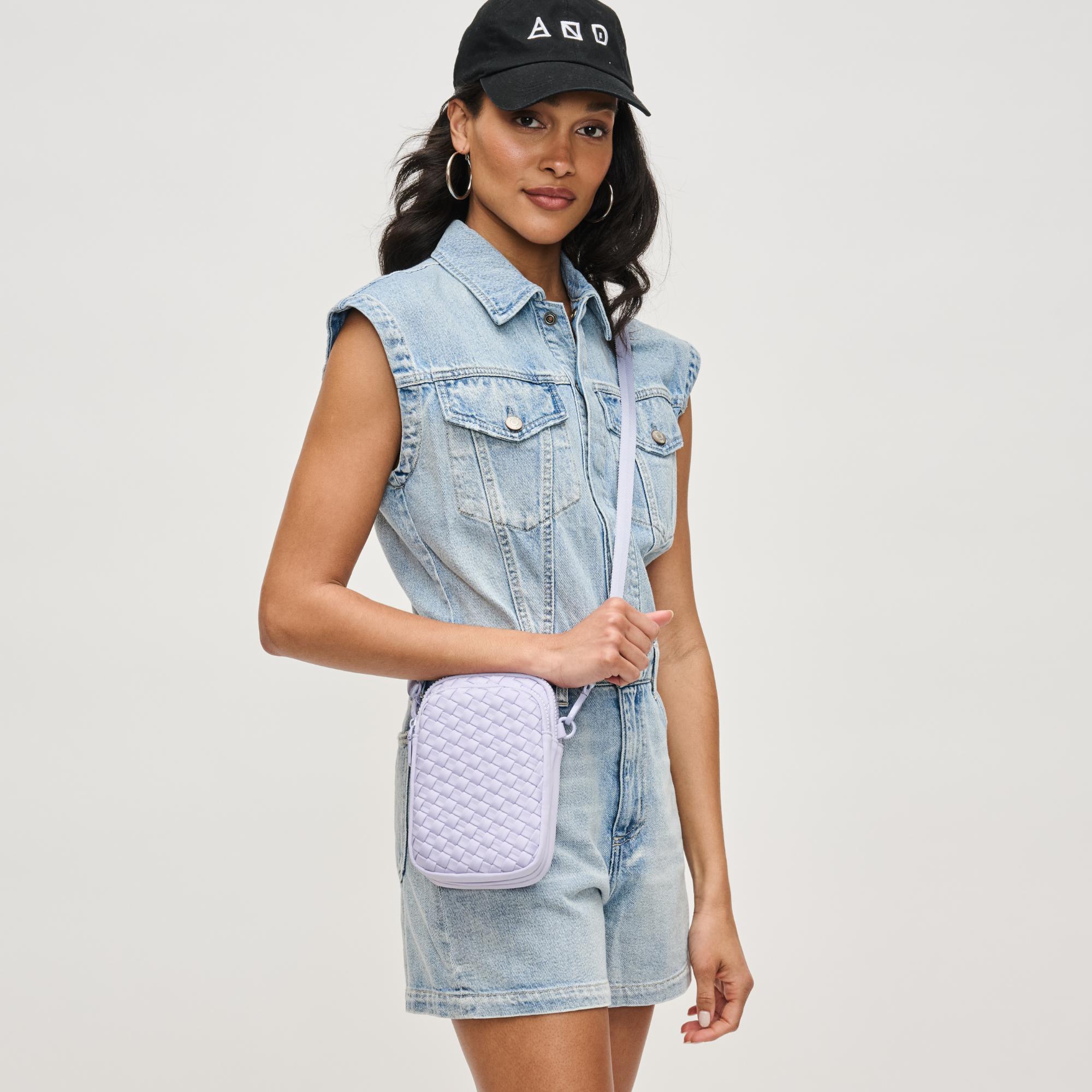 Divide & Conquer - Woven Neoprene Crossbody by Sol and Selene at Shirley Shoppe