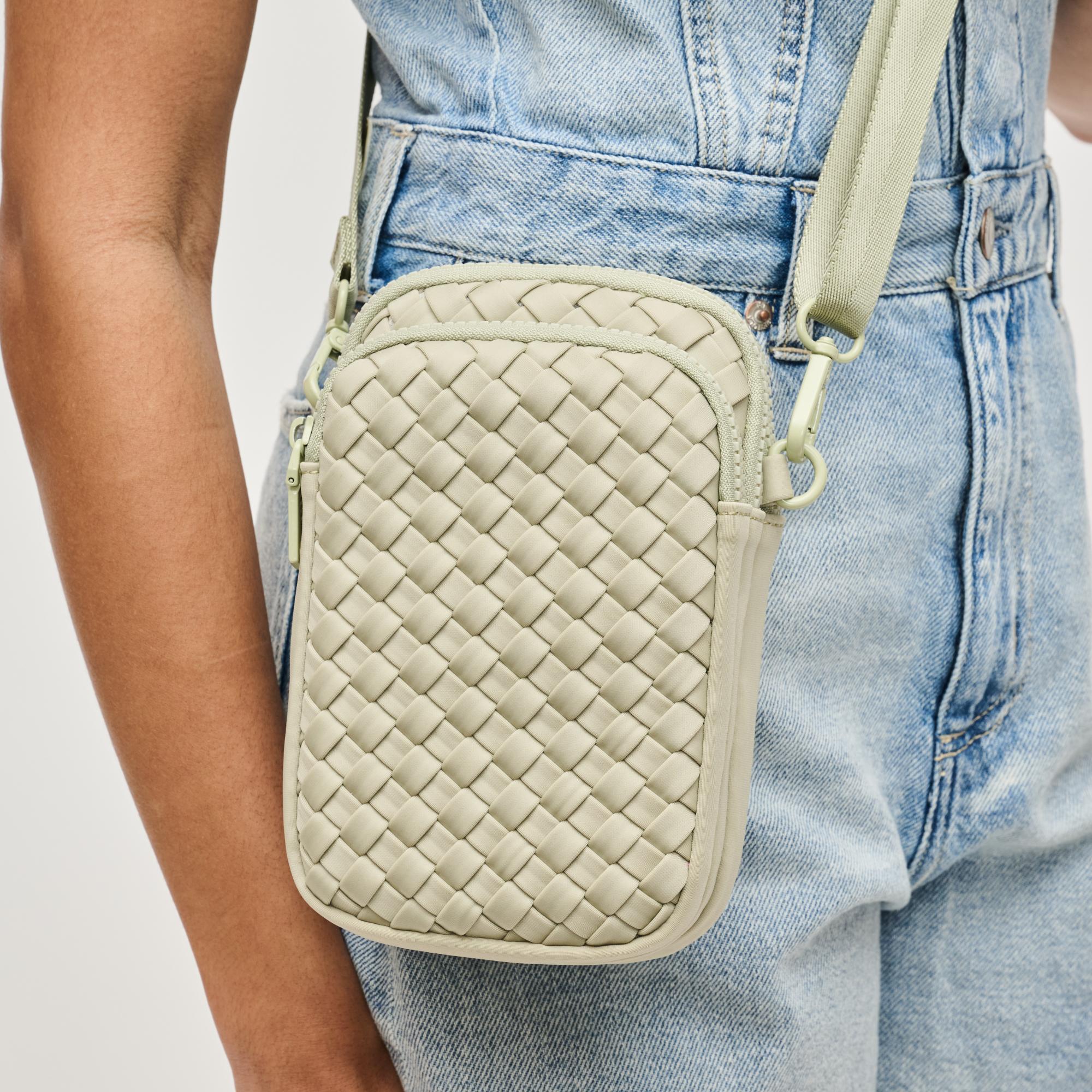 Divide & Conquer - Woven Neoprene Crossbody by Sol and Selene at Shirley Shoppe