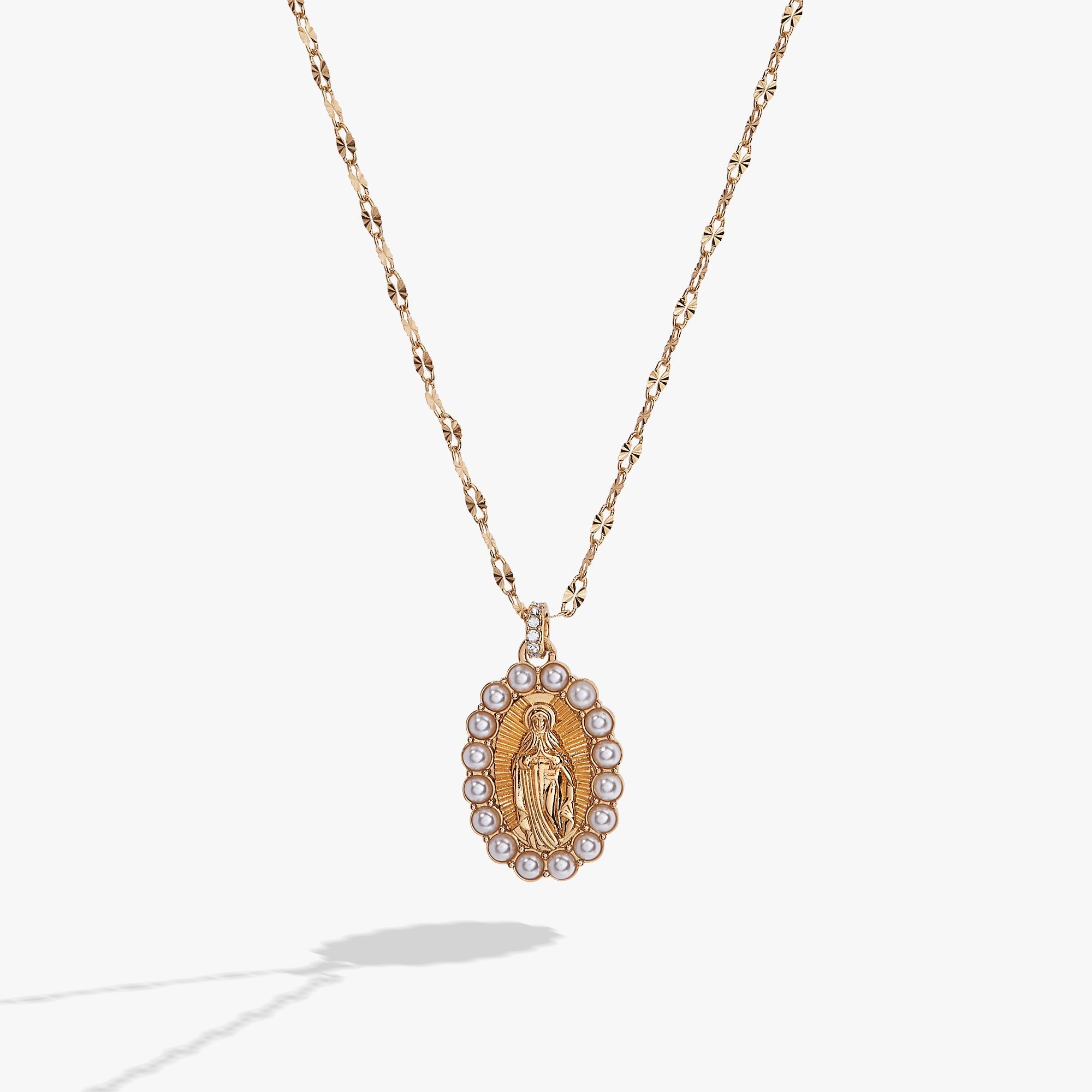 Divine Guides Mary Pendant Necklace by ALEX AND ANI at Shirley Shoppe