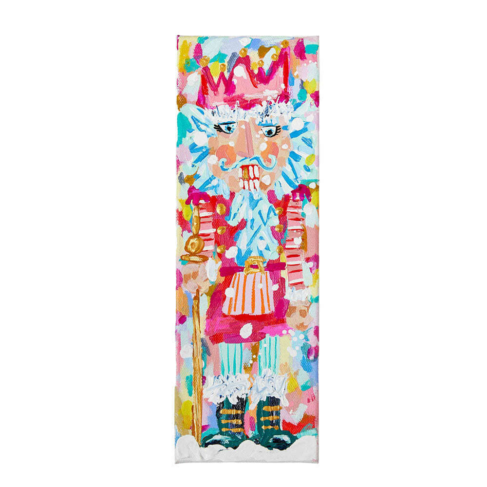 Dixon Nutcracker Decor Painting: 3x9