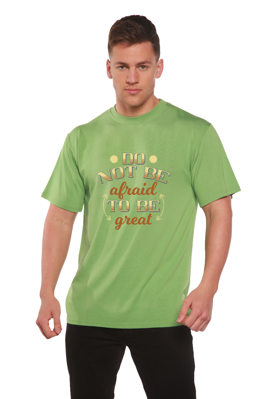 Do Not Be To Be Men's Bamboo Viscose/Organic Cotton Short Sleeve Graphic T-Shirt