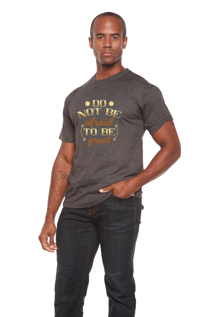 Do Not Be To Be Men's Bamboo Viscose/Organic Cotton Short Sleeve Graphic T-Shirt
