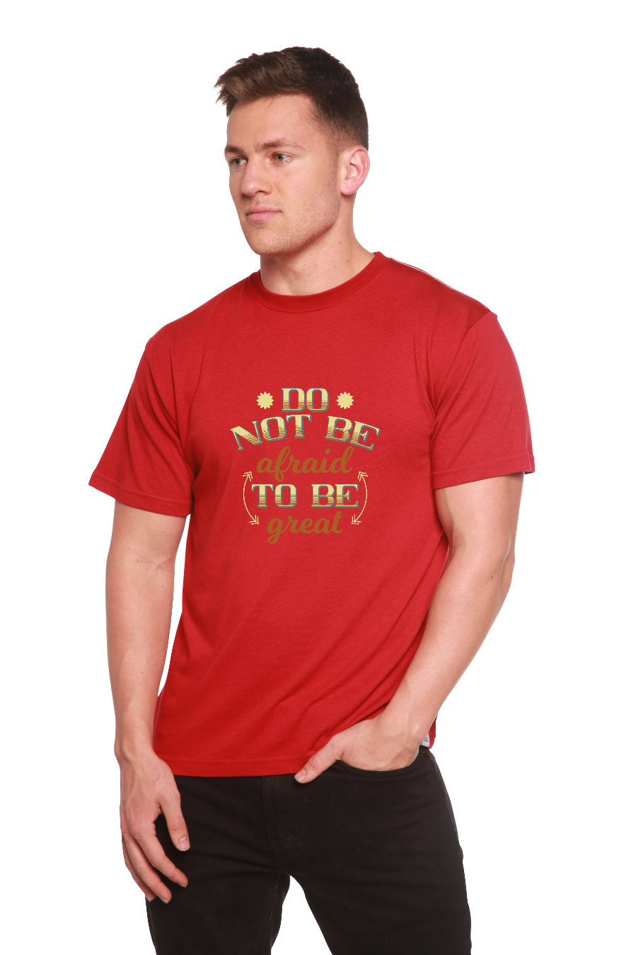 Do Not Be To Be Men's Bamboo Viscose/Organic Cotton Short Sleeve Graphic T-Shirt