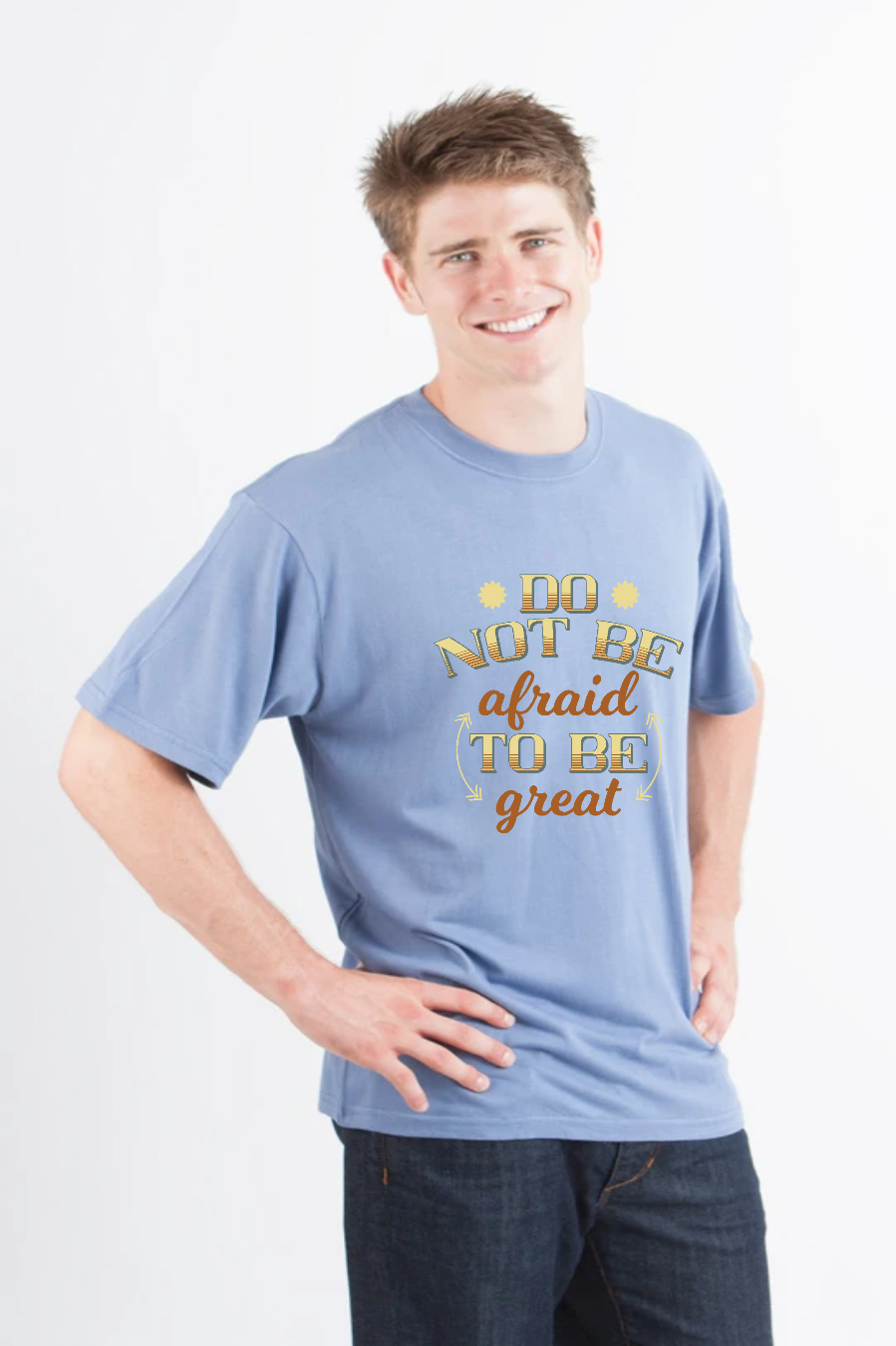 Do Not Be To Be Men's Bamboo Viscose/Organic Cotton Short Sleeve Graphic T-Shirt