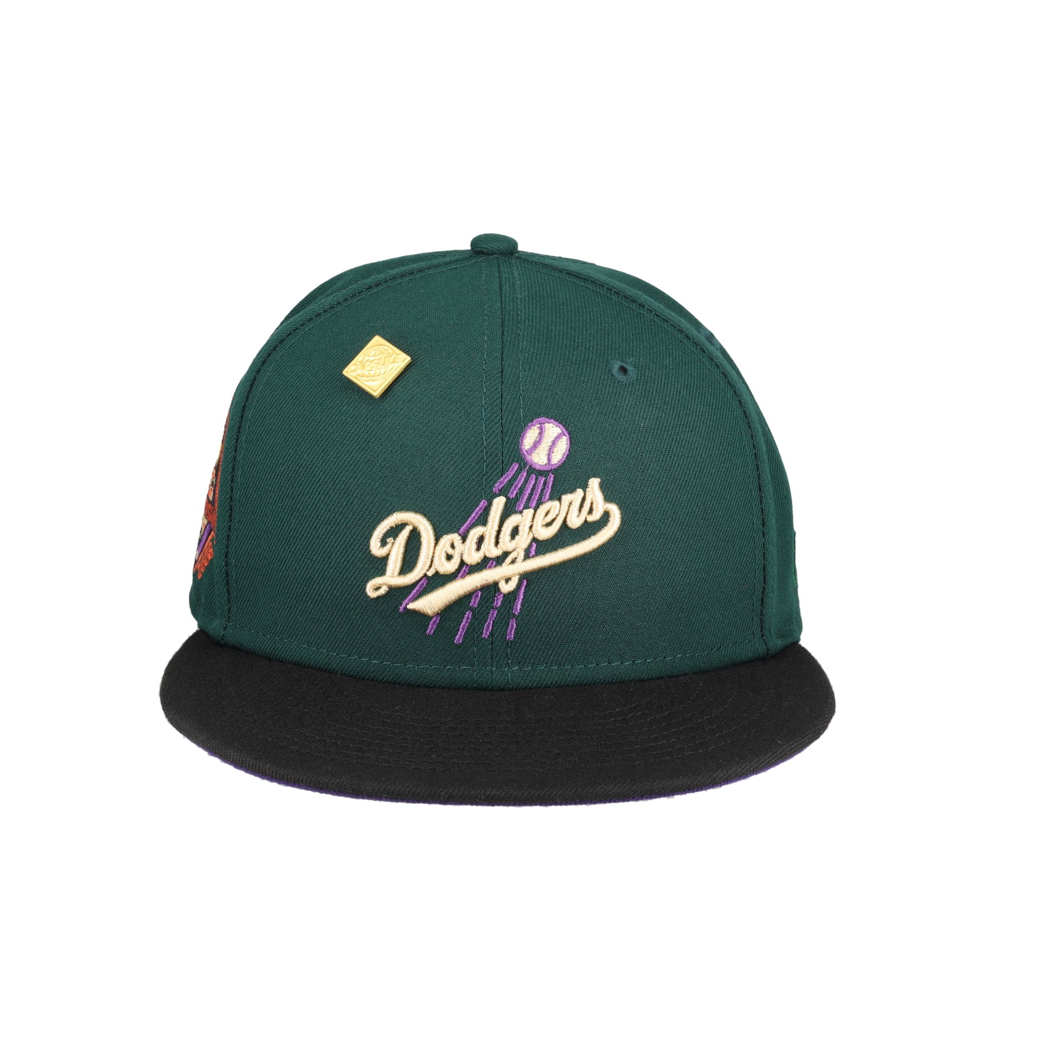 Brooklyn Dodgers Green Bark Collection 50th Anniversary Fitted Hat