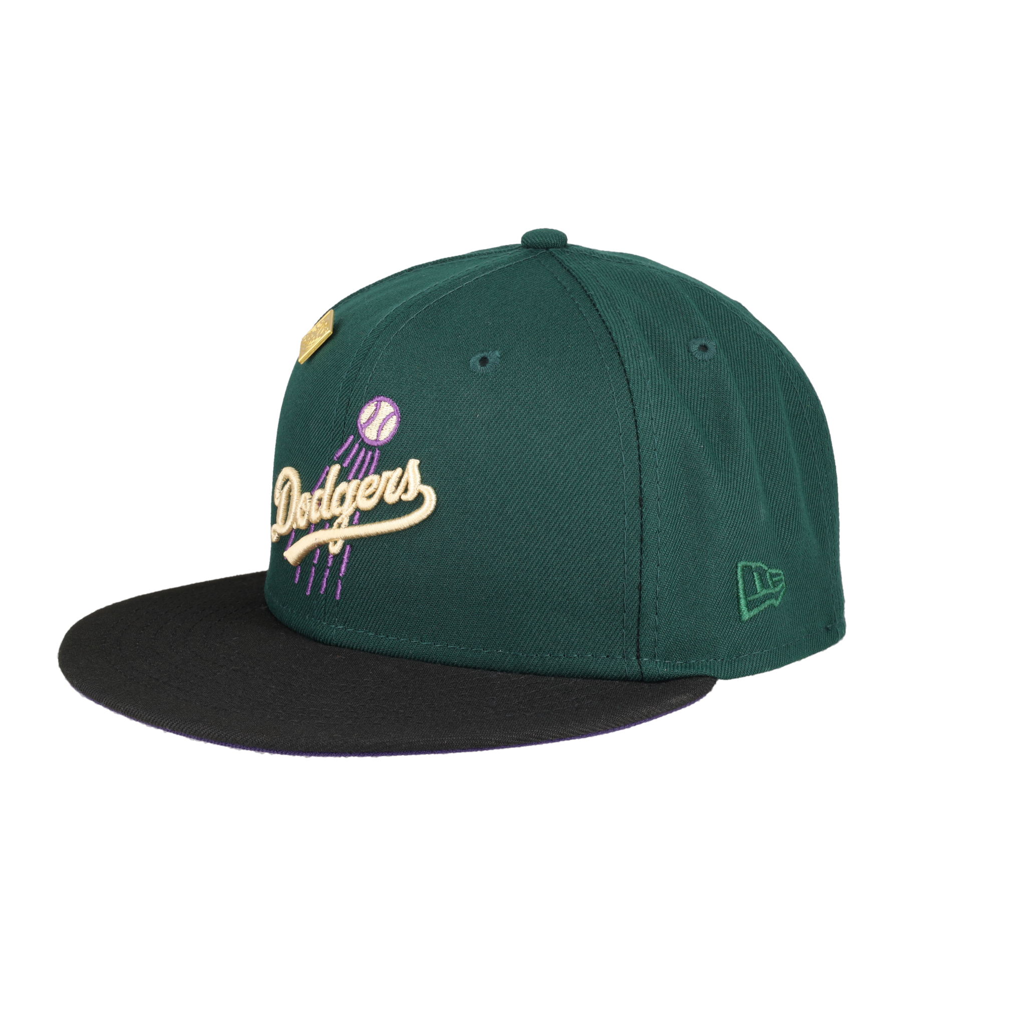 Brooklyn Dodgers Green Bark Collection 50th Anniversary Fitted Hat