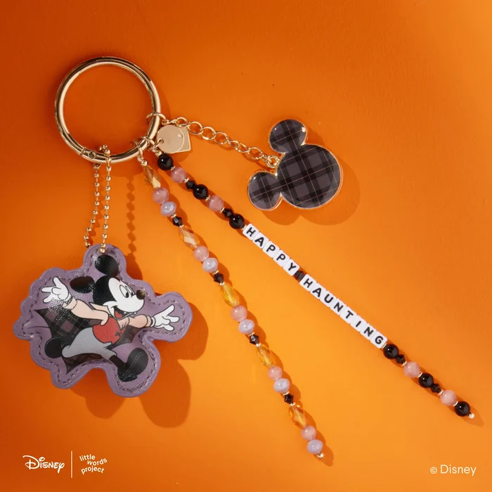 Little Words Project Mickey Mouse 'Happy Haunting' Plush Bag Charm