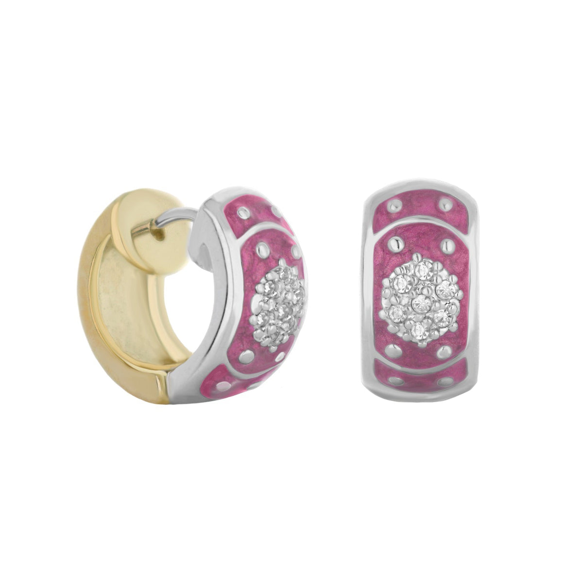Enamel Crystal Huggies