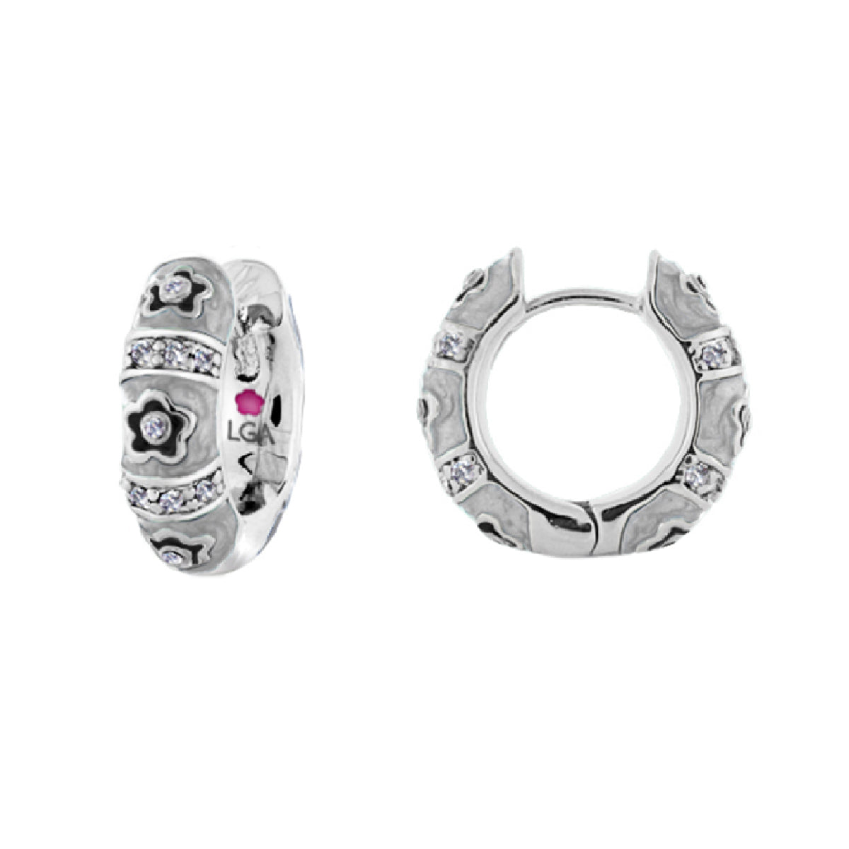 Daisy Love Earrings — Petite Huggie