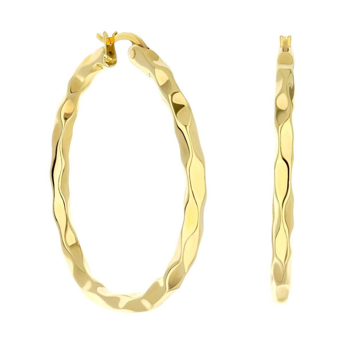 Plain Hoop Earrings