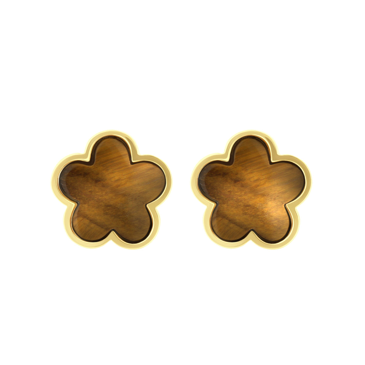 Daisy Love Earrings — Framed Flower Clip