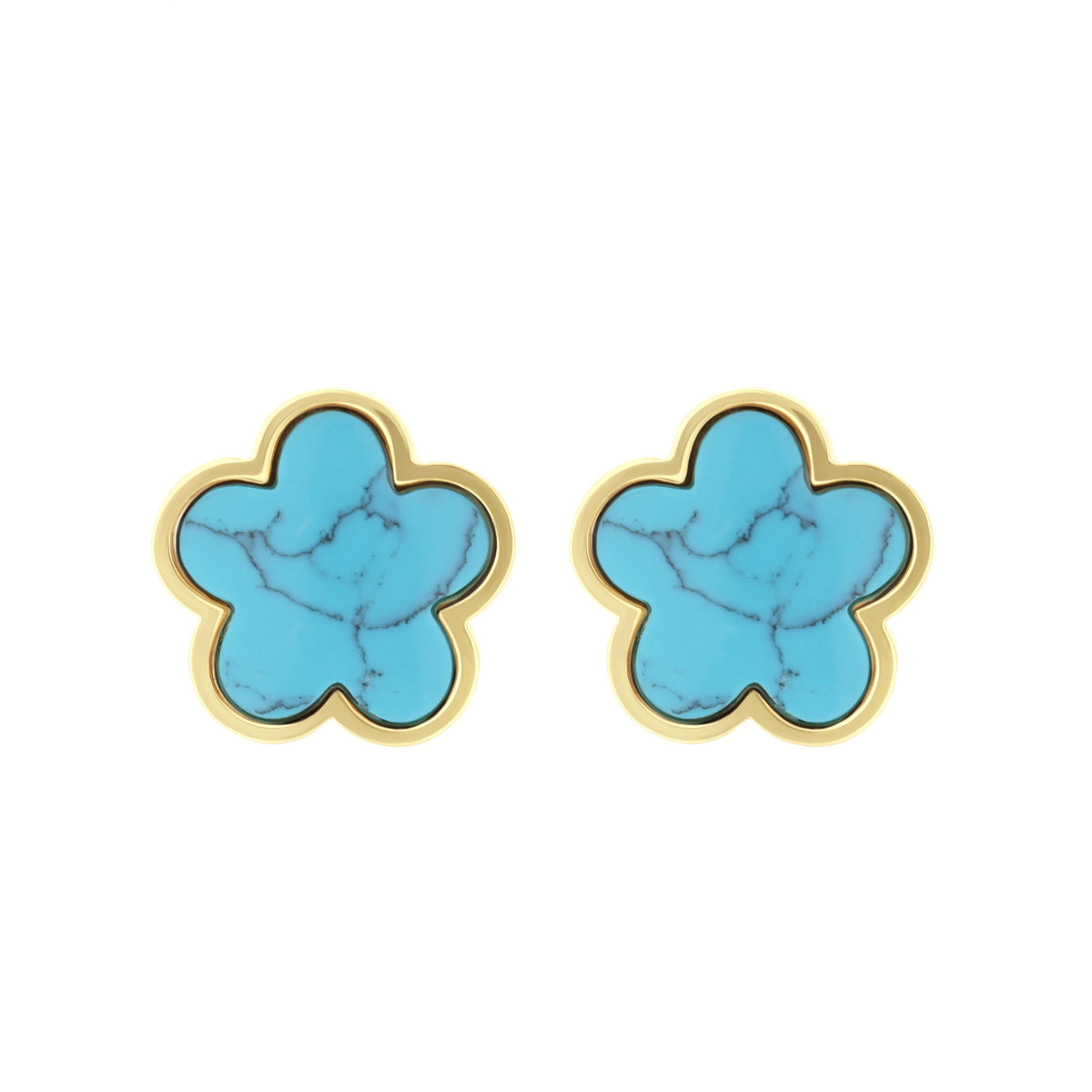 Daisy Love Earrings — Framed Flower Clip