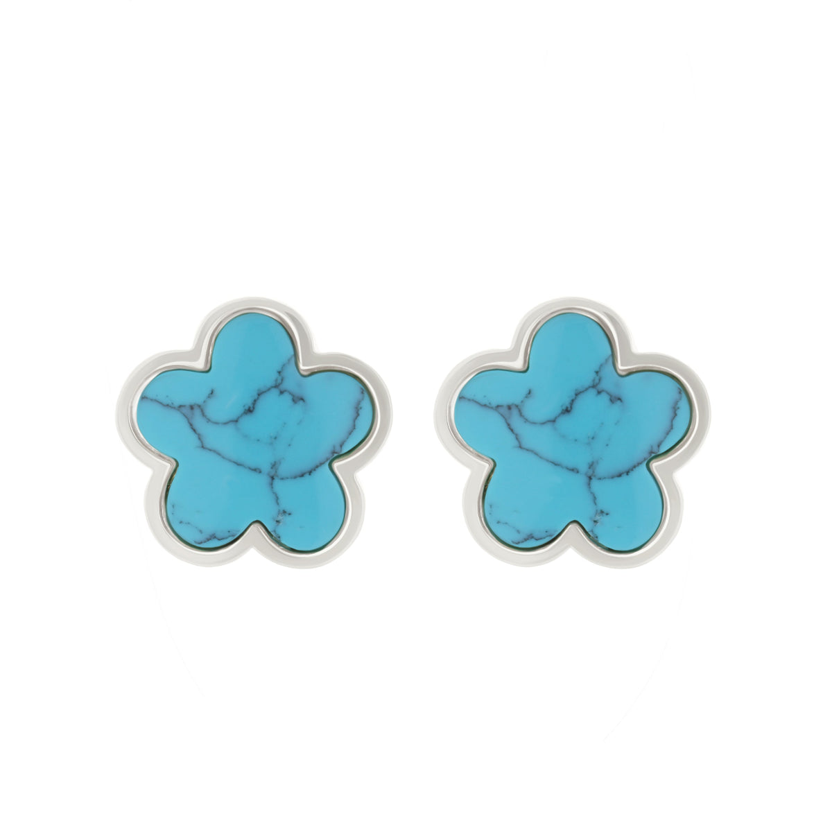 Daisy Love Earrings — Framed Flower Clip