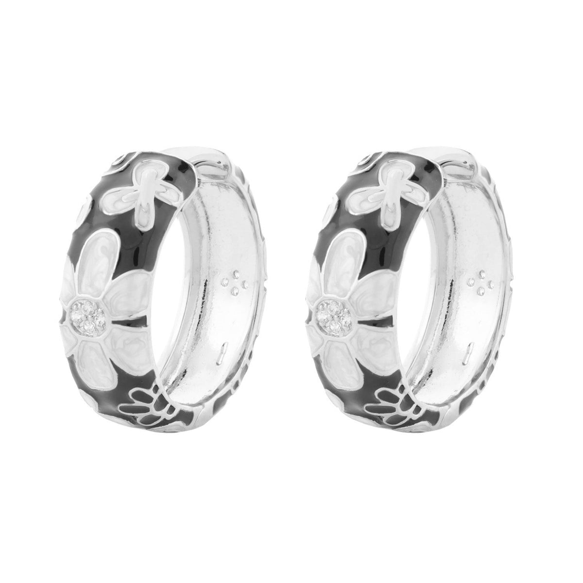 Butterfly Hoop Earrings