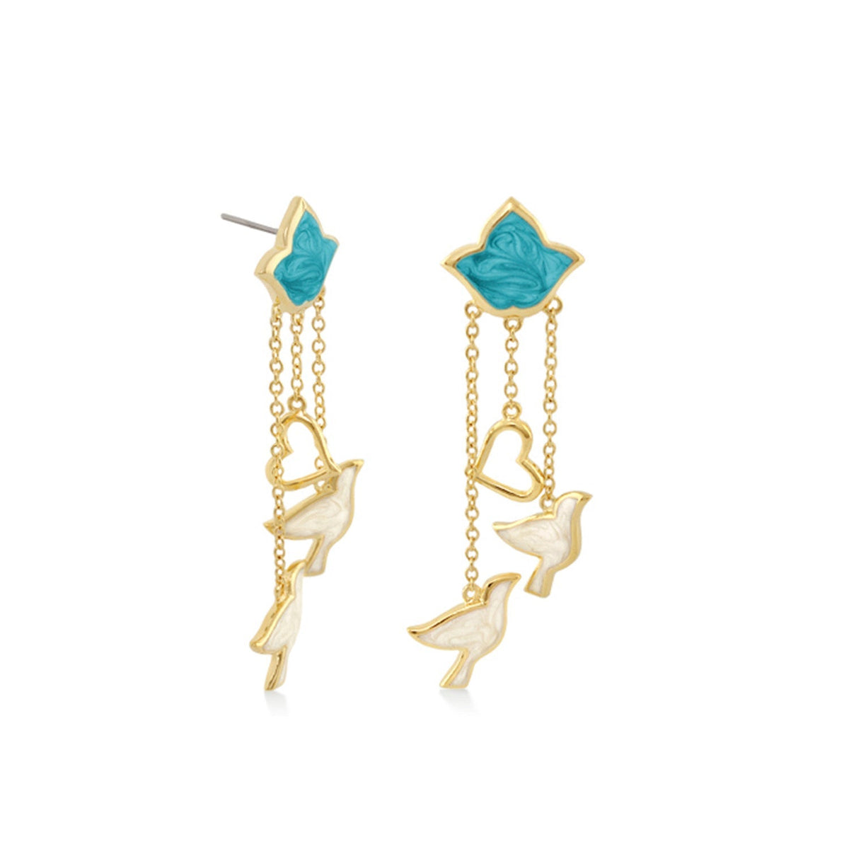 Peace and Dove Earrings