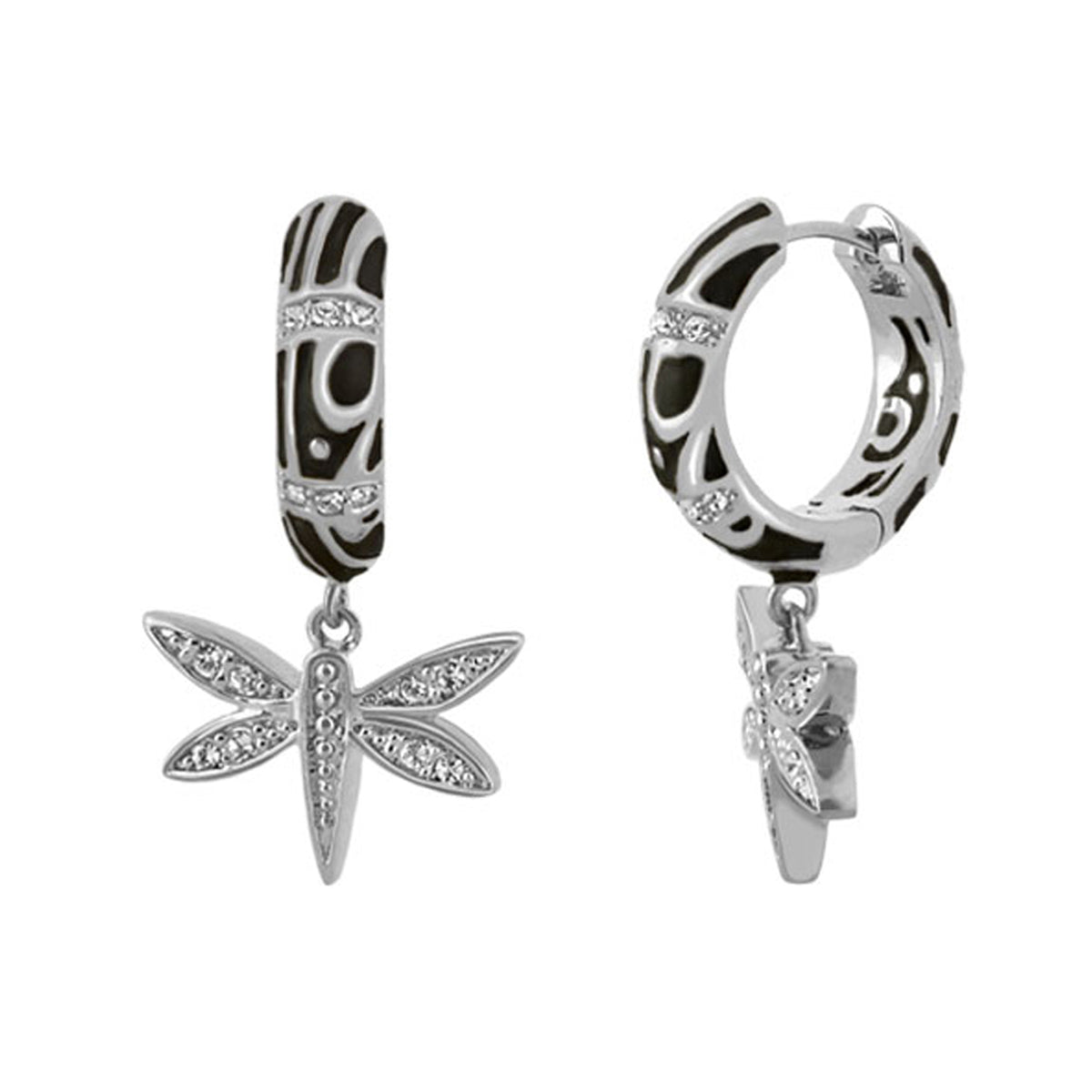Charming 2 Earrings — Dragonfly Drop