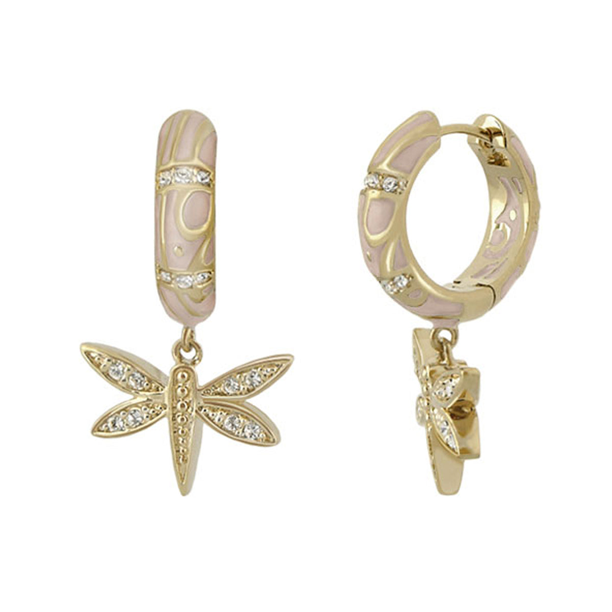 Charming 2 Earrings — Dragonfly Drop
