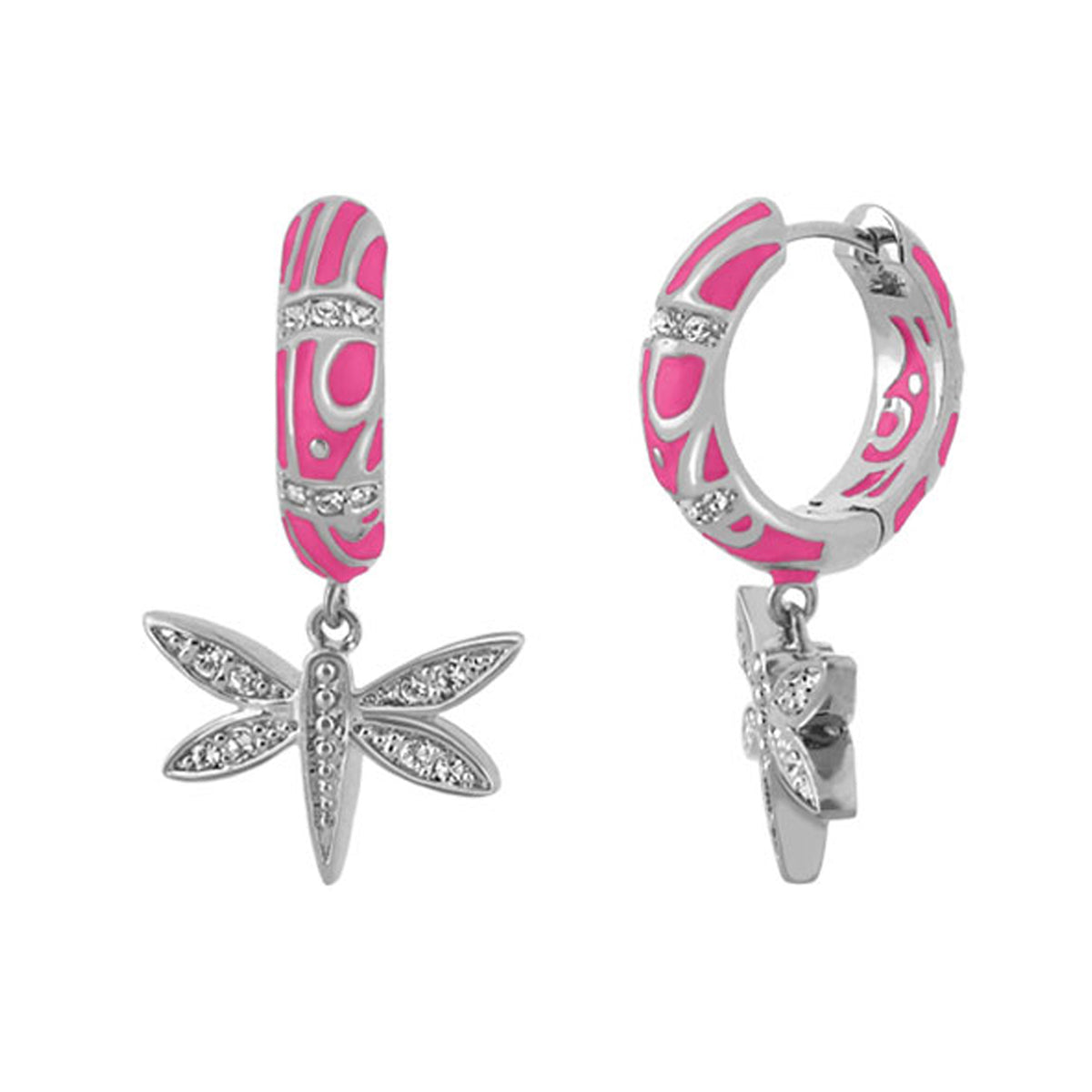 Charming 2 Earrings — Dragonfly Drop