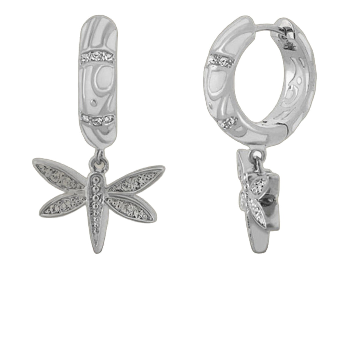Charming 2 Earrings — Dragonfly Drop