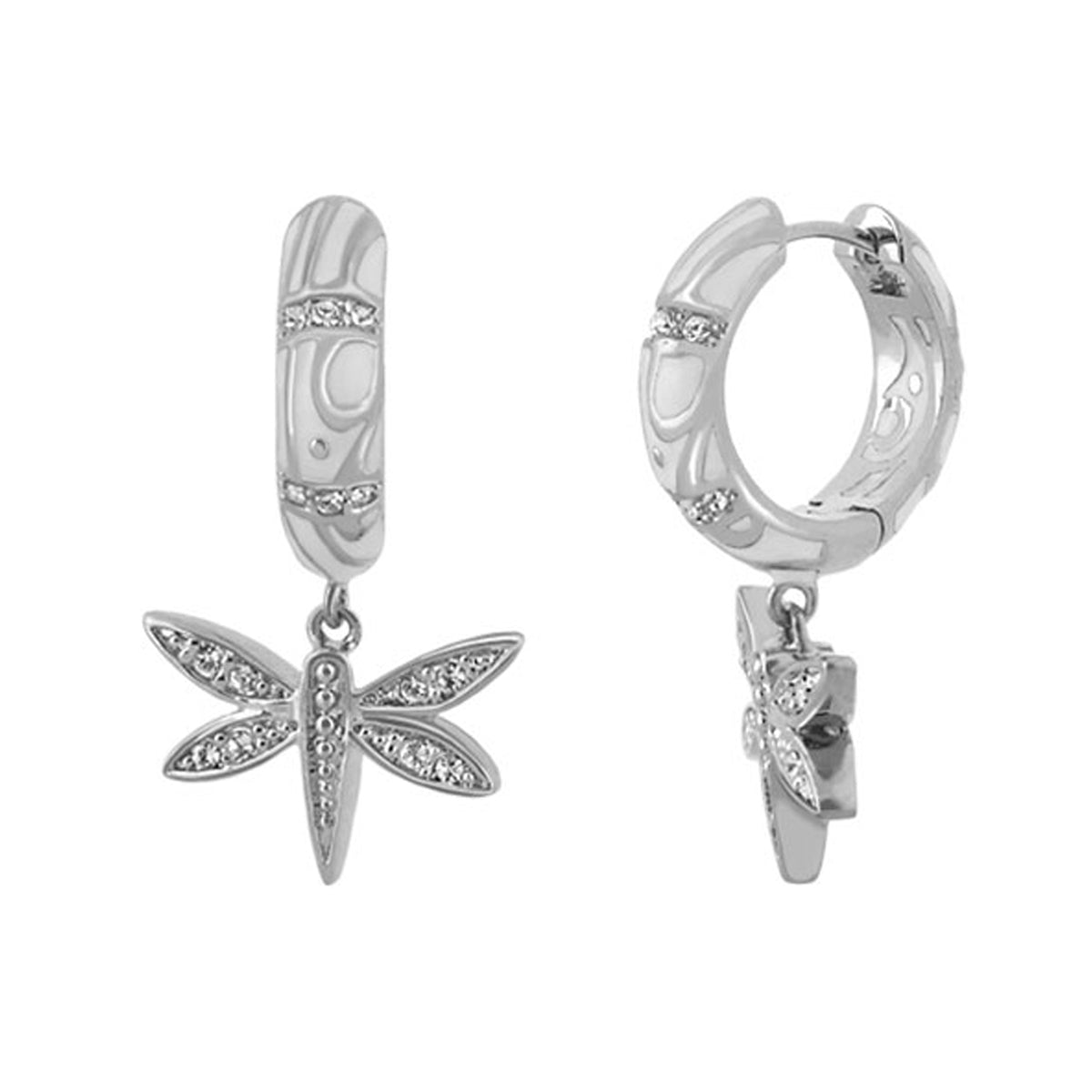 Charming 2 Earrings — Dragonfly Drop