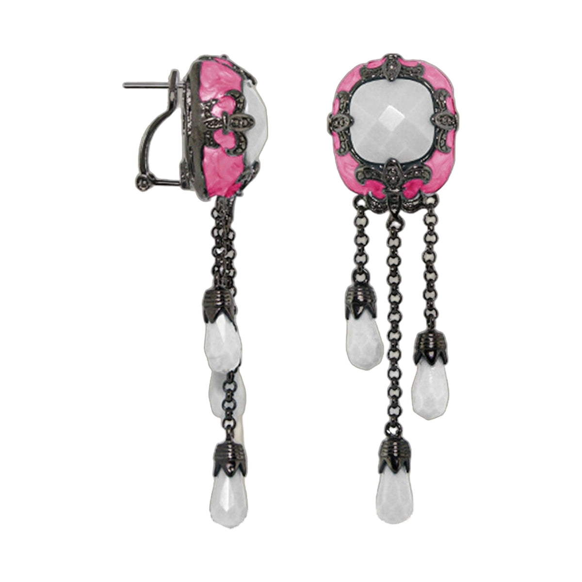 Knights of Love Chandelier Earrings