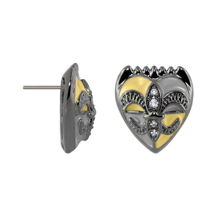 Knights of Love Post Earrings