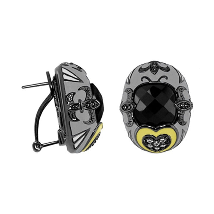 Knights of Love Clip On Earrings