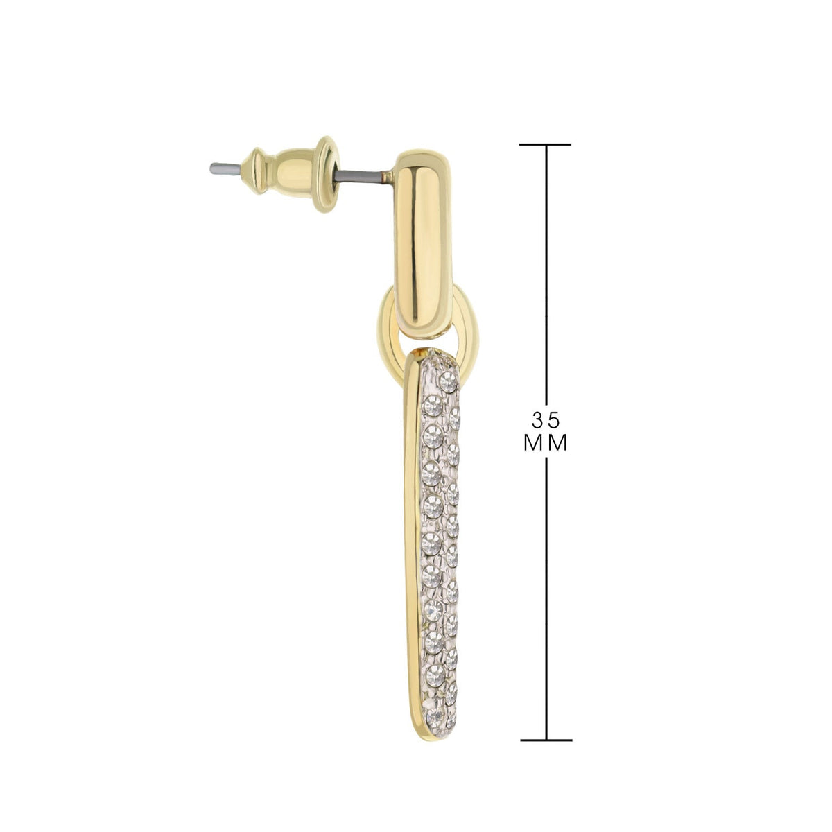 Lga Rectangle Earrings