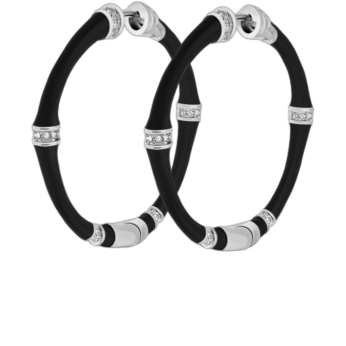 Bamboo Earrings — Hoop