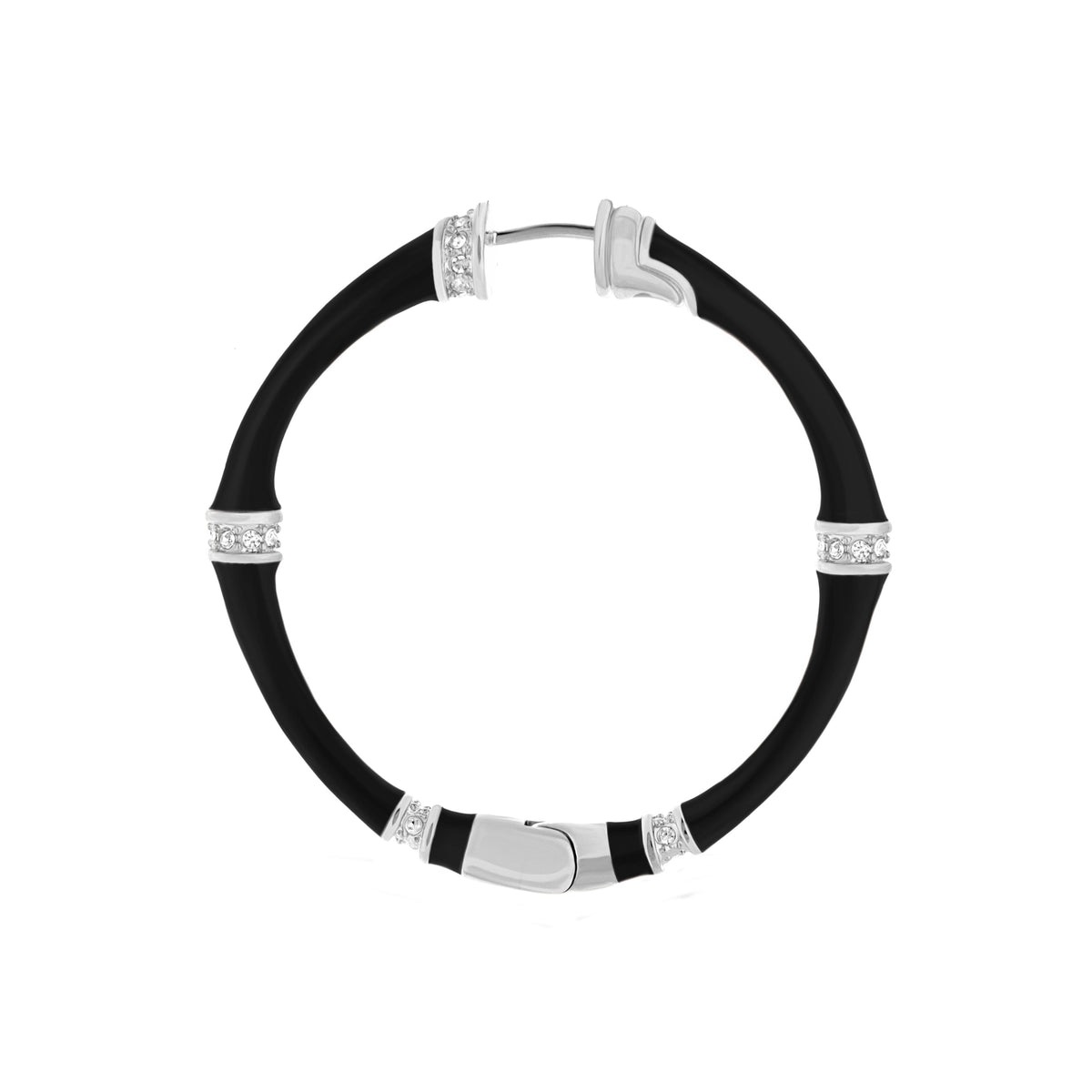 Bamboo Earrings — Hoop