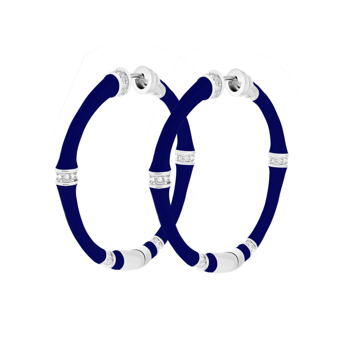 Bamboo Earrings — Hoop