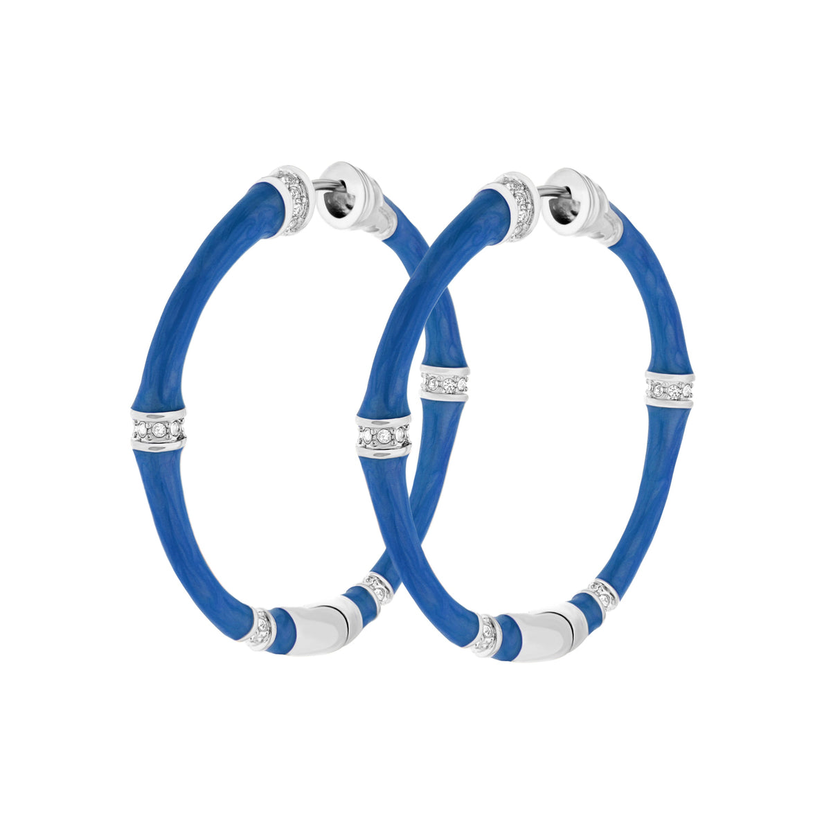 Bamboo Earrings — Hoop