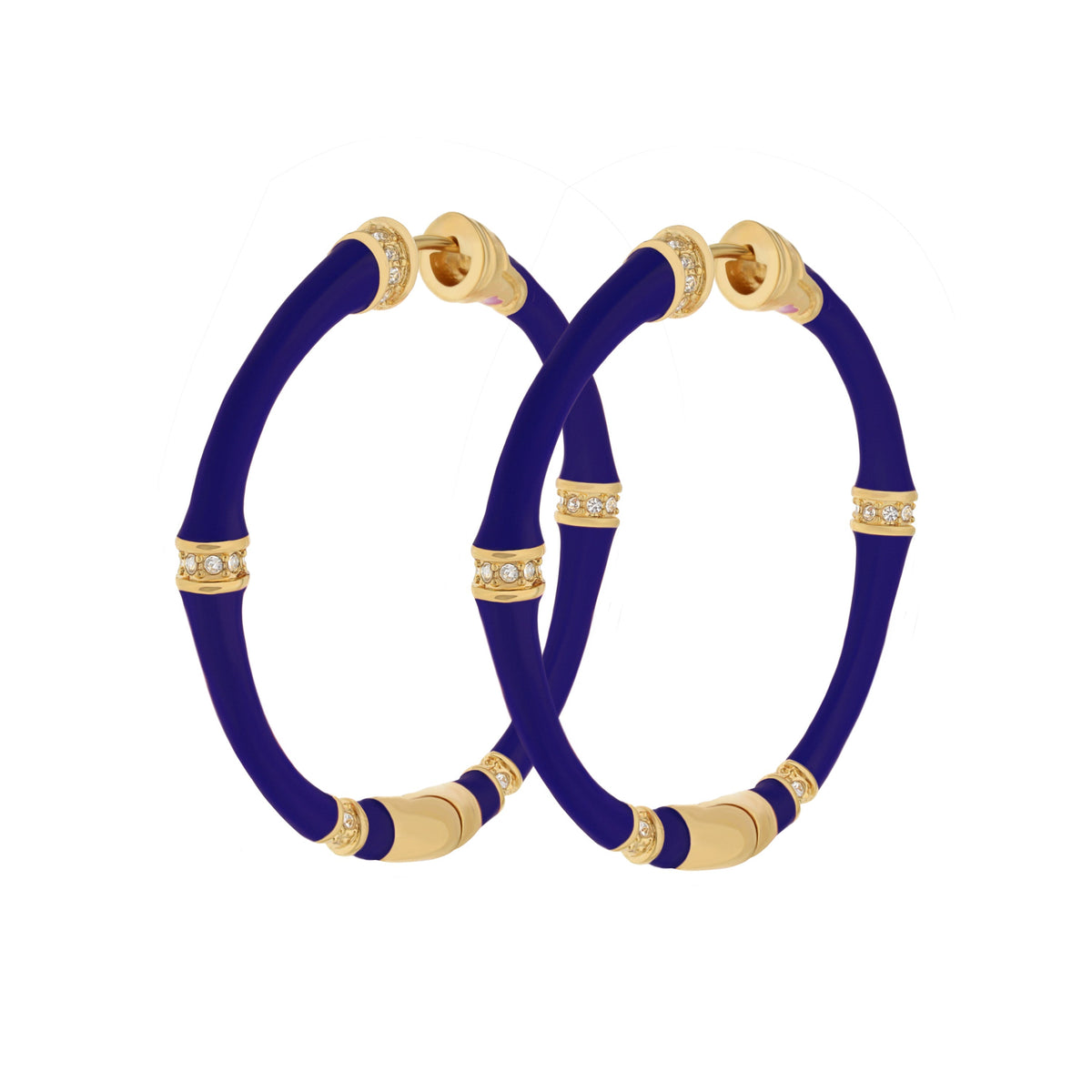 Bamboo Earrings — Hoop