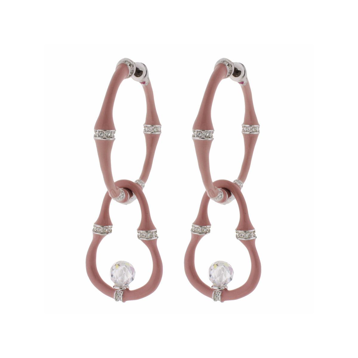Bamboo Earrings — Bead Drop