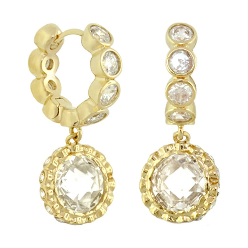 Classic Charm Round Earrings