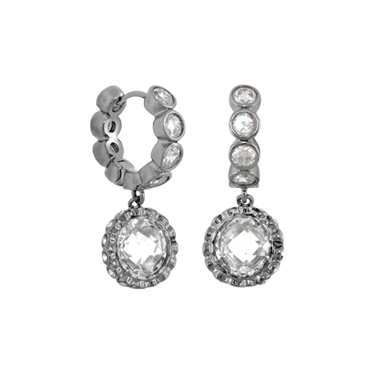 Classic Charm Round Earrings