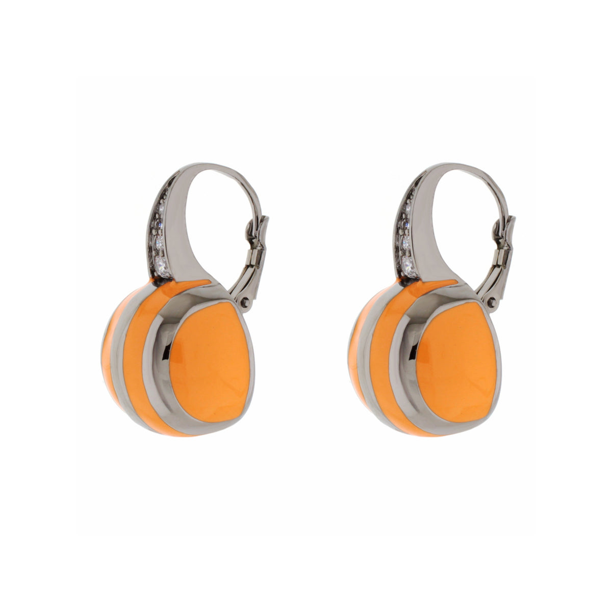 Bamboo Striped Earrings