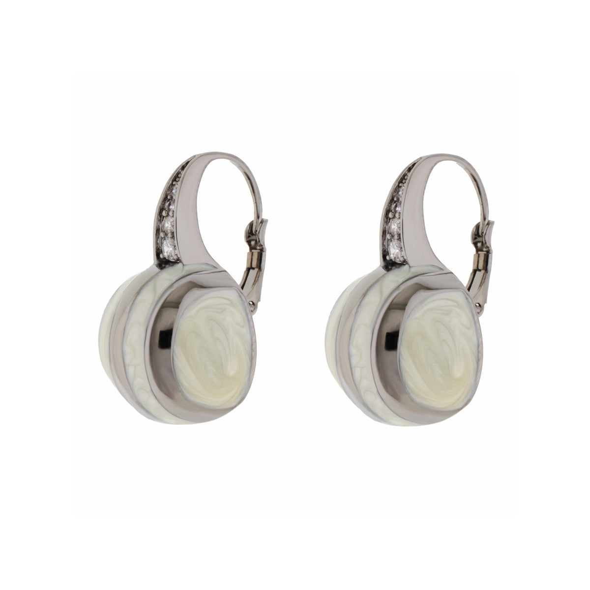 Bamboo Striped Earrings