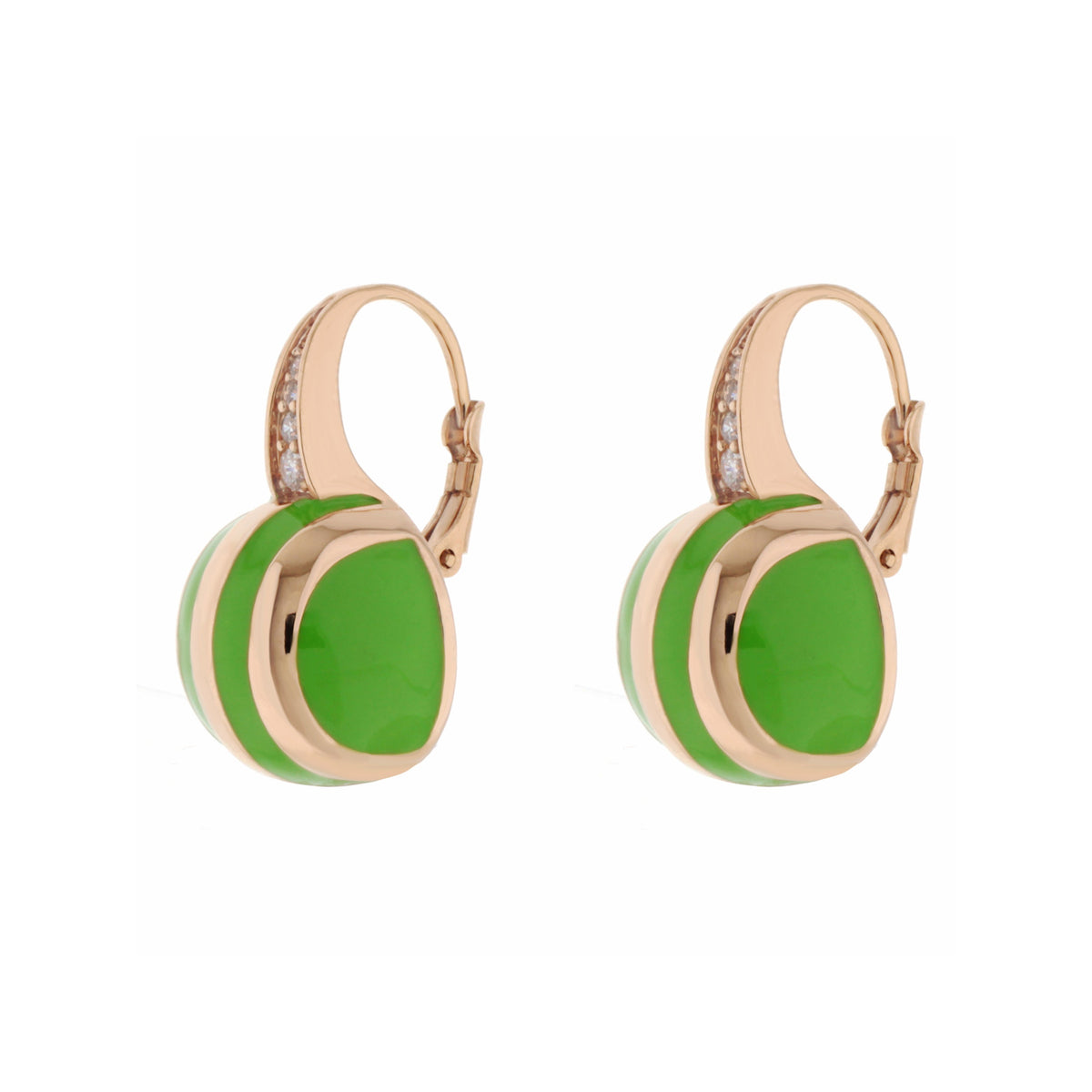 Bamboo Striped Earrings