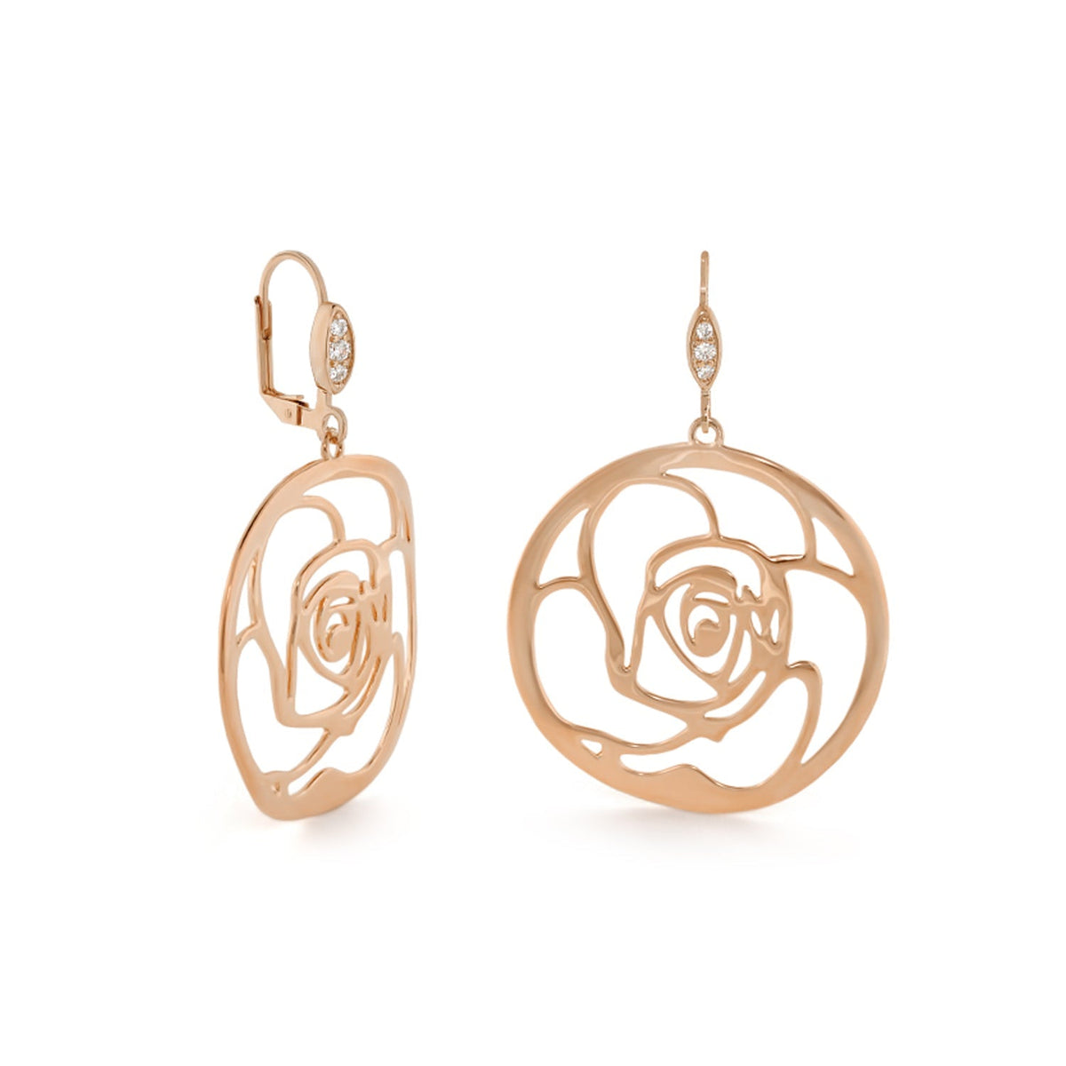 Rose Petal Earring
