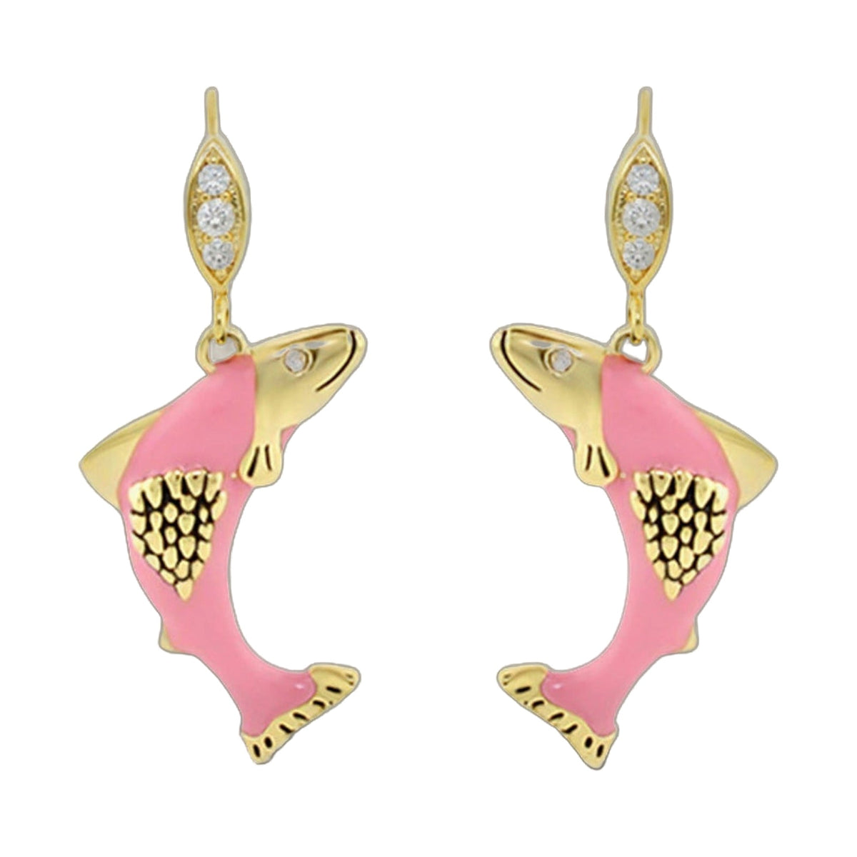 Eau Salmon Earrings