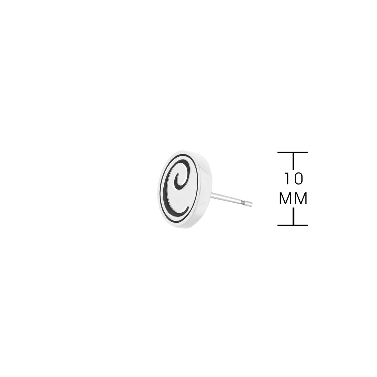 Initial C Earring