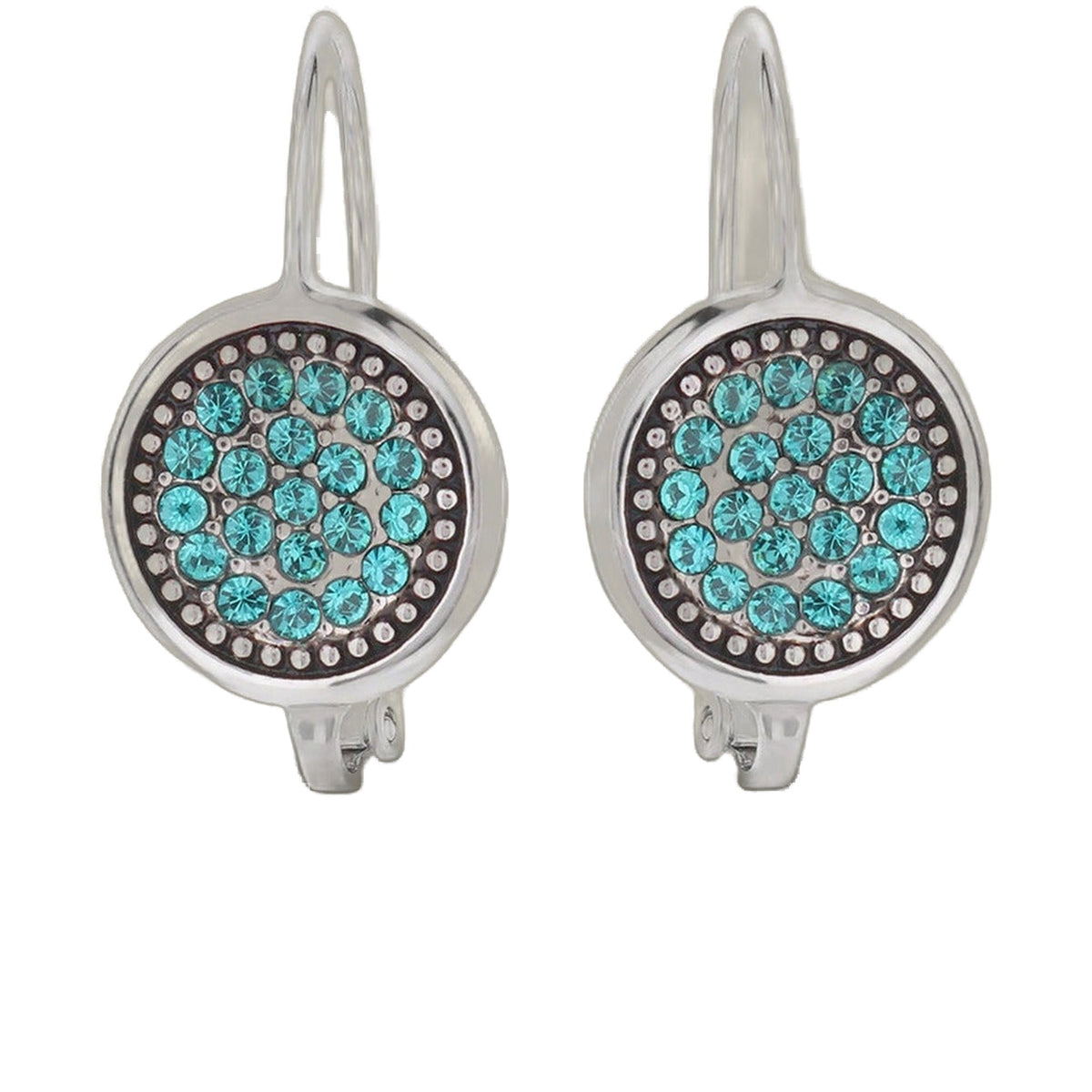 December Birthstone Color Earrings