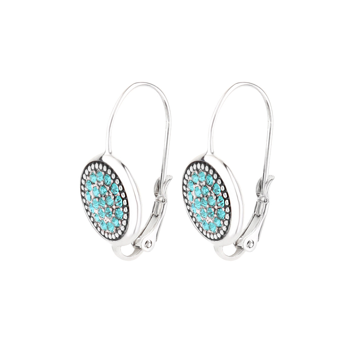 December Birthstone Color Earrings