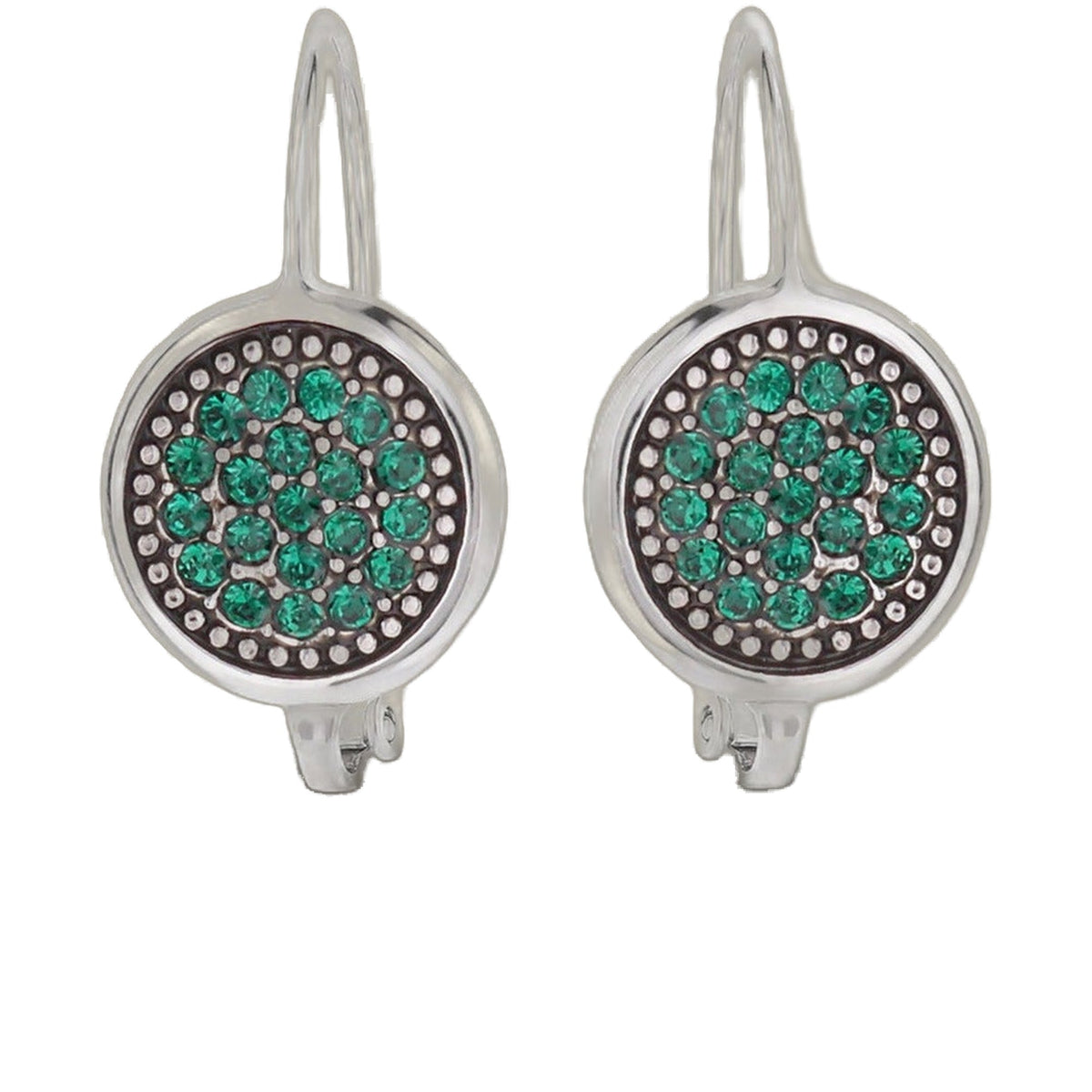 May Birthstone Color Earrings